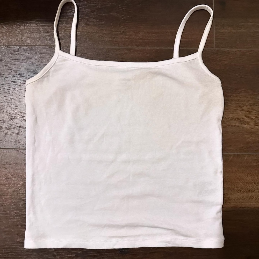 Cotton On - White Spaghetti Strap Top